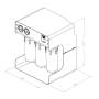 ROBUST-1500 Direct-Flow-Osmoseanlage mit 1x 500GPD-Membran (max. 90 Liter/h)