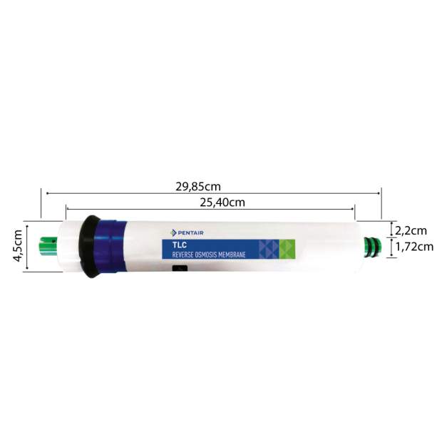 TLC-75/284 PENTAIR Umkehr-Osmosemembran 75GPD (284 Liter/Tag)