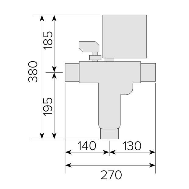 PRAGO Selbstreinigender Sedimentfilter für Brunnen und Bohrlöcher