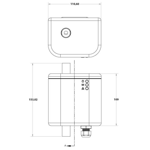 PEARLAQUA® DECAmini UVC-LED-System zur Wasserdesinfektion max. 16 L/min