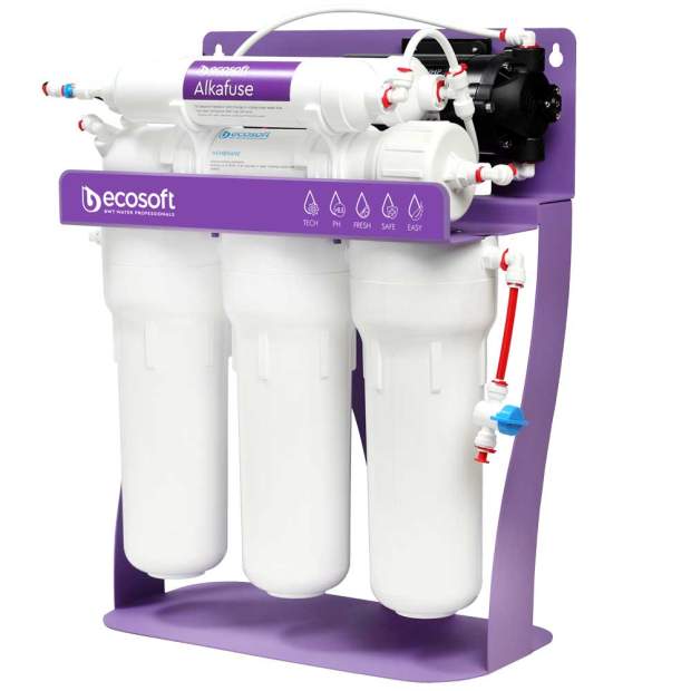 PURE Osmoseanlage mit spezieller Remineralisierung und Pumpe als Option (max. 12 Liter/h)